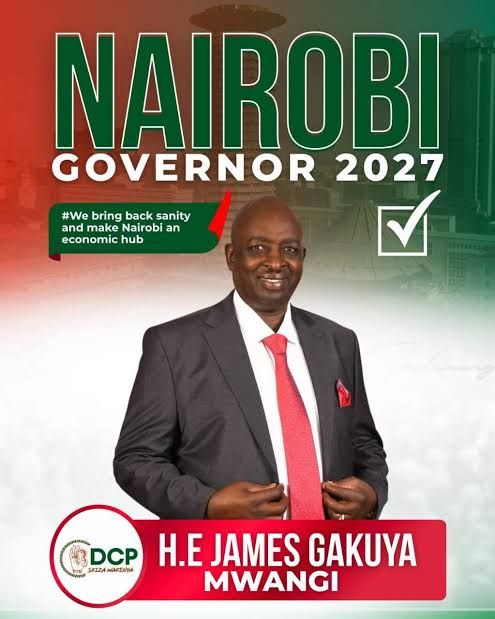 H.E James Gakuya Mwangi — Nairobi Governor 2027…