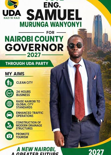 Eng. Samuel Murunga Wanyonyi — Nairobi County Governor…