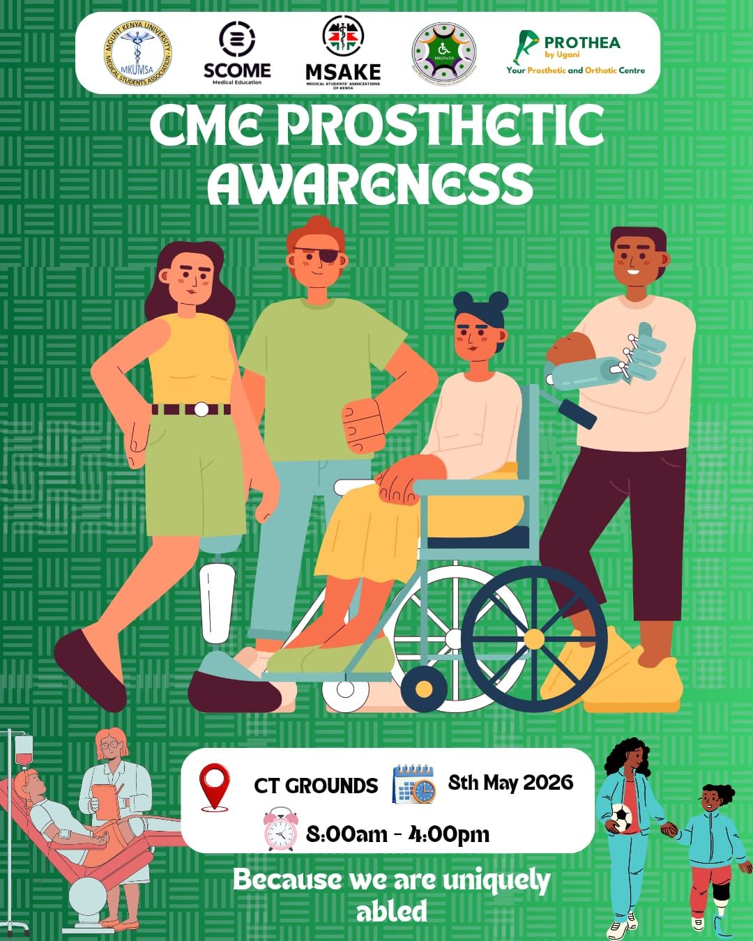 PROSTHETIC AWARENESS — Friday, 8 May at 05:00…