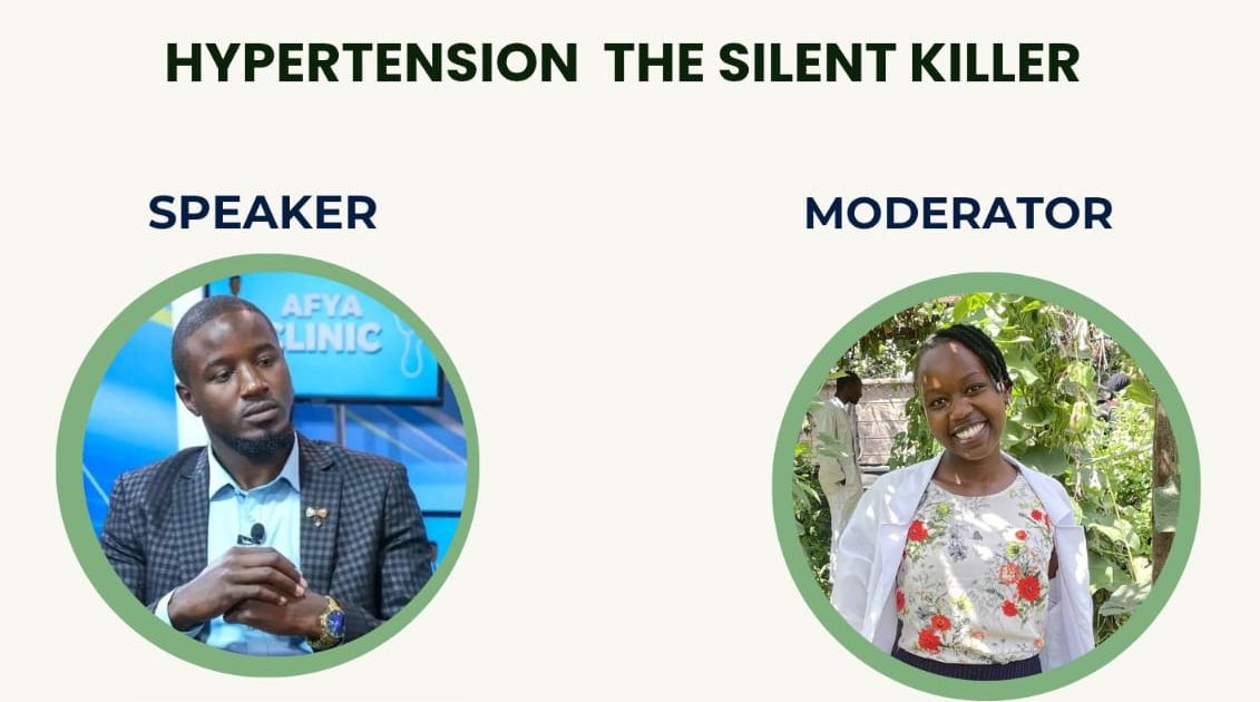 HYPERTENSION THE SILENT KILLER — Thursday, 14 May at 05:00…