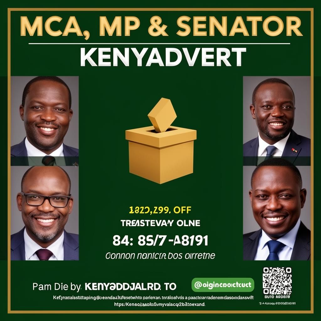 MCA, MP & Senator Campaign Posters Online — A Practical Kenyan Guide