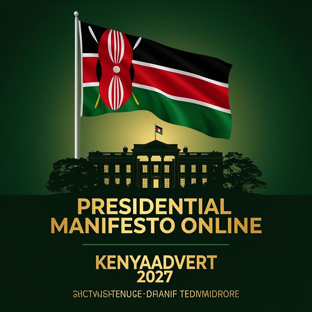Presidential Campaign 2027: Publish Your Manifesto Online in Kenya